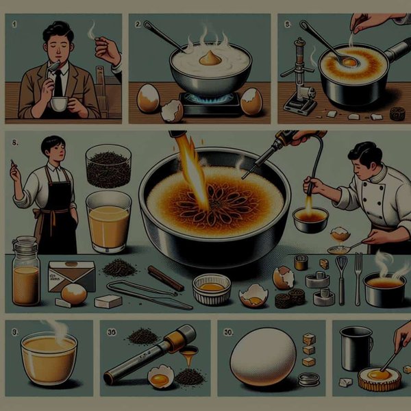 How Can You Make a Flawless Earl Grey Tea-Infused Crème Brûlée?