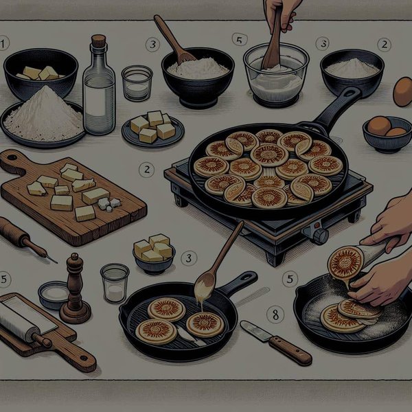 What are the Steps to Crafting Authentic Welsh Cakes on a Griddle?